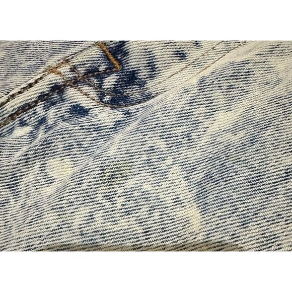 Levi’s 505 CT Men Jeans Button Fly Straight Leg Regular Fit Acid Wash Size 36x28 - Picture 9 of 9